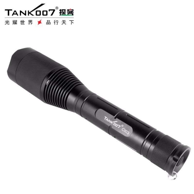 TANK007探客CI03大勻光伸縮調(diào)焦式手電投射、無干擾雜散光