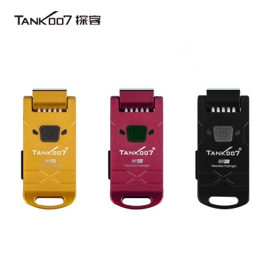 TANK007 WF01迷你便攜式手電可穿戴式燈 180度旋轉